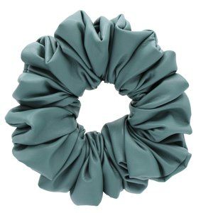 Large Vegan Leather Scrunchie